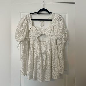 For Love & Lemons France’s Puff dress - Size M - only worn once.